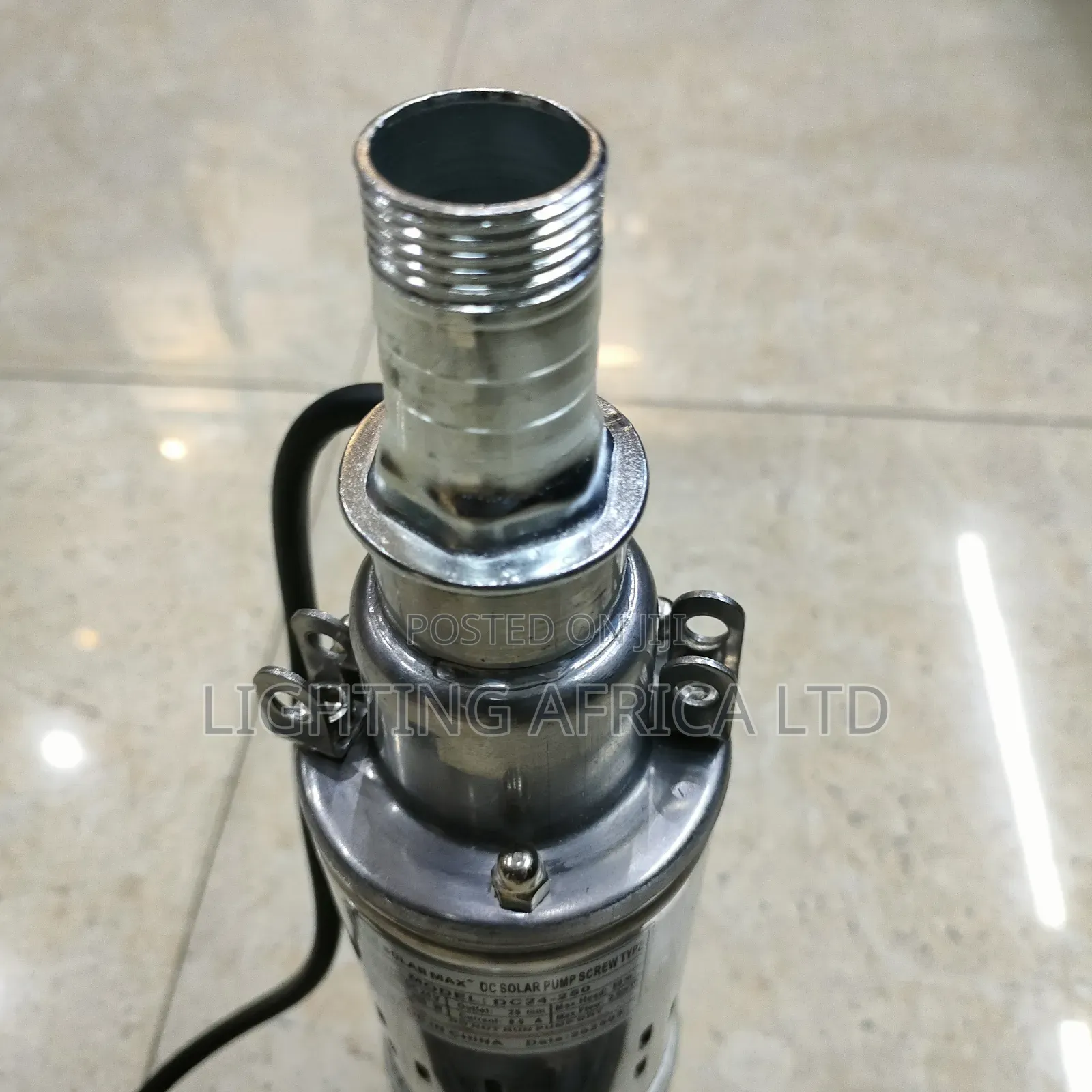 Solar Dc Pump 50 Meters Head 24v - 250w Solar