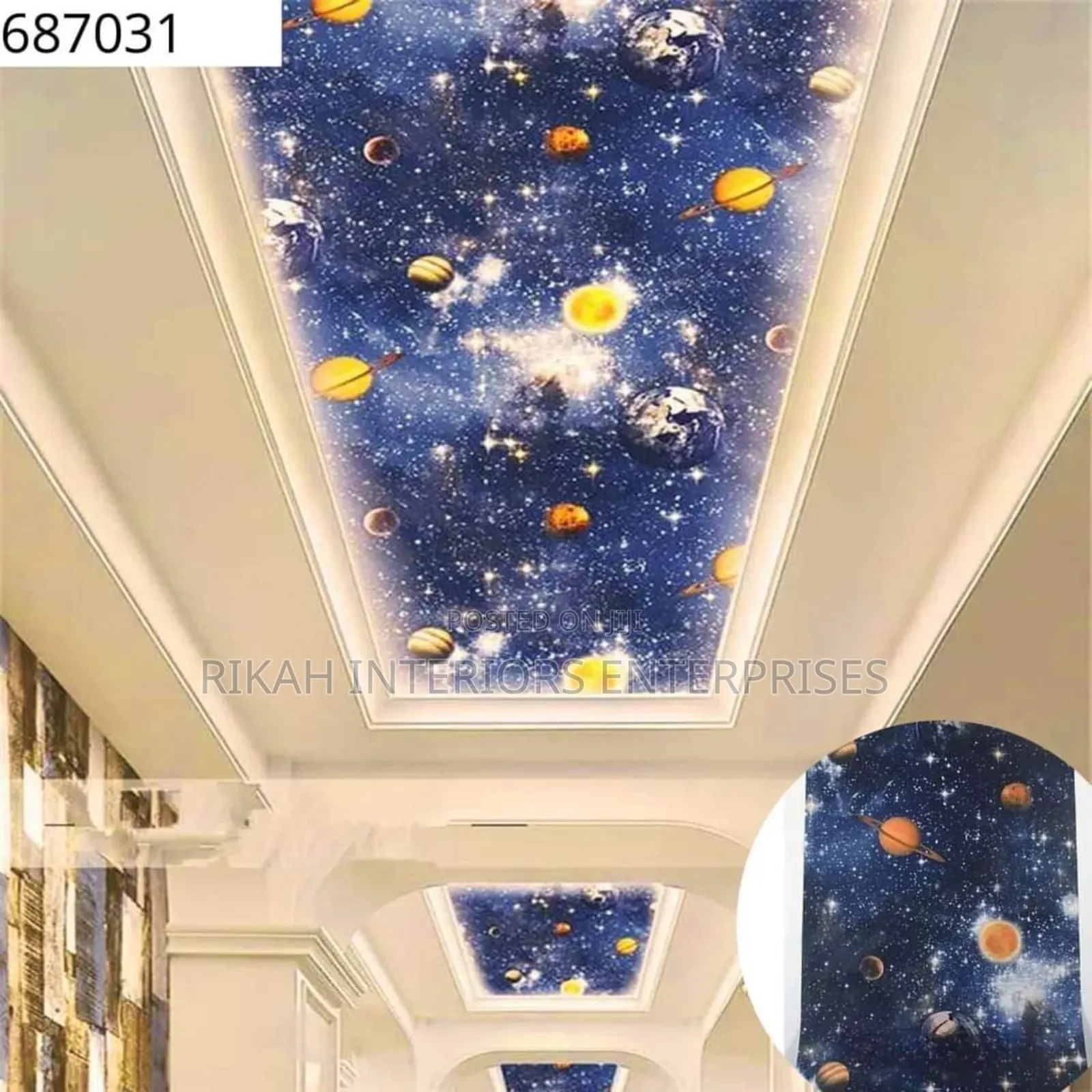 Galaxy Ceiling Wallpaper