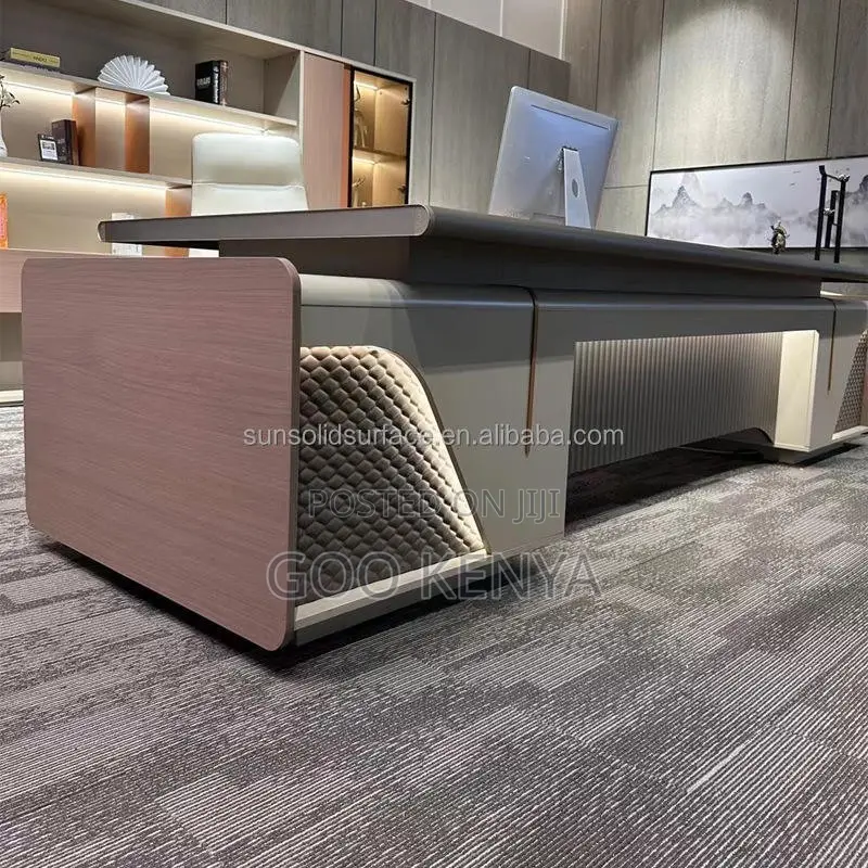 Office Desk ; 2.4meter High Quality Modern Executive Desk