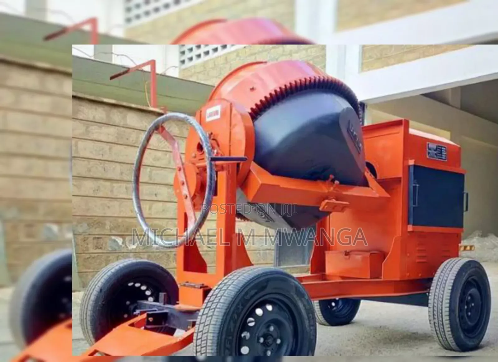 Heavy Duty Concrete Mixer 4-4.5 M3
