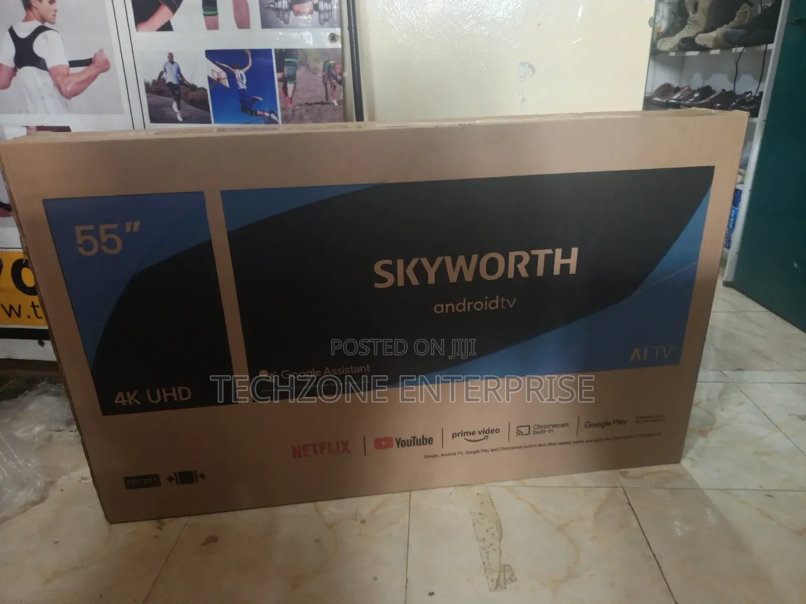 Skyworth 55′′ 55g3a Uhd Android Google Tv 