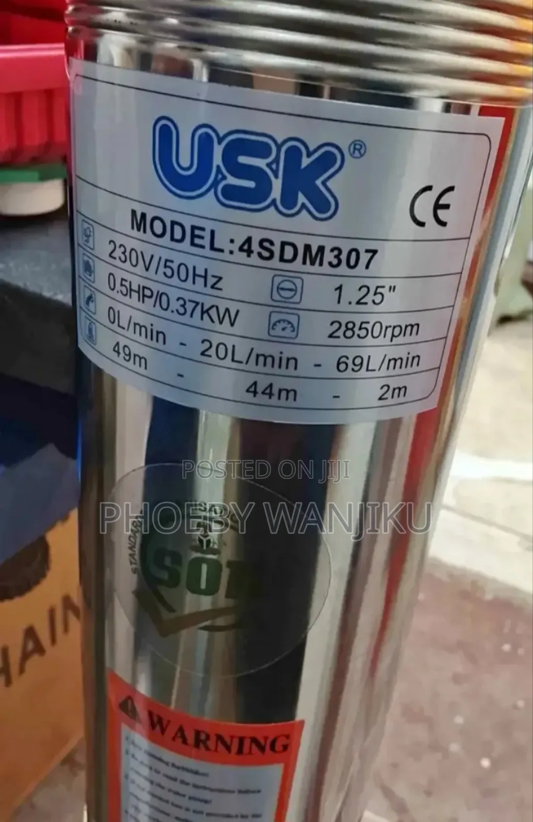 Usk Submersible 0.5hp