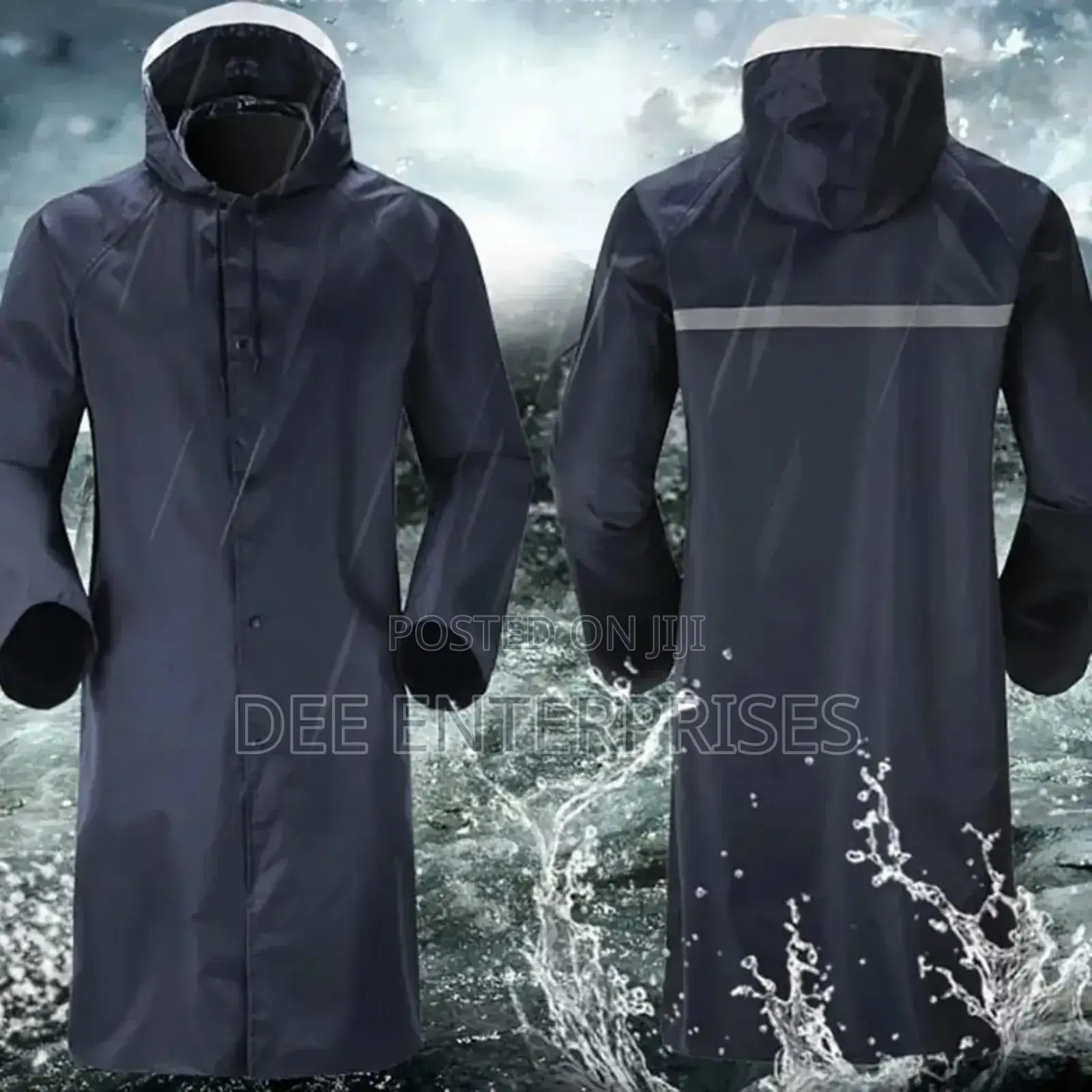 Adult Raincoat With Cap