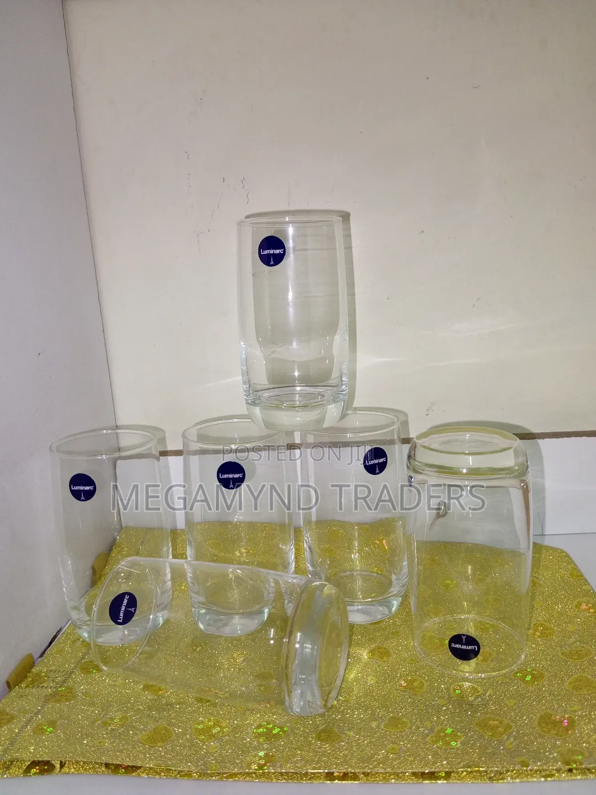 6pc Luminarc Vigne Glasses/Water Juice Glass