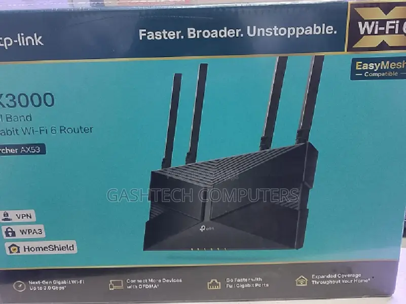 Ax3000 Dual-Band Gigabit Wi-Fi 6 Router