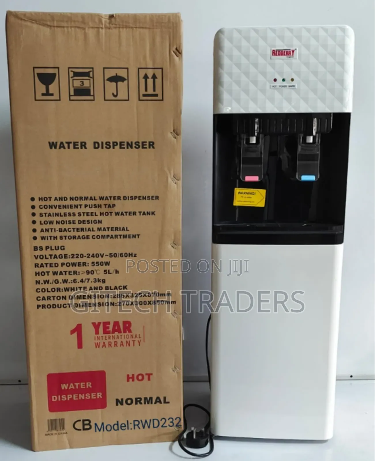 Hot and Normal Water Dispenser
