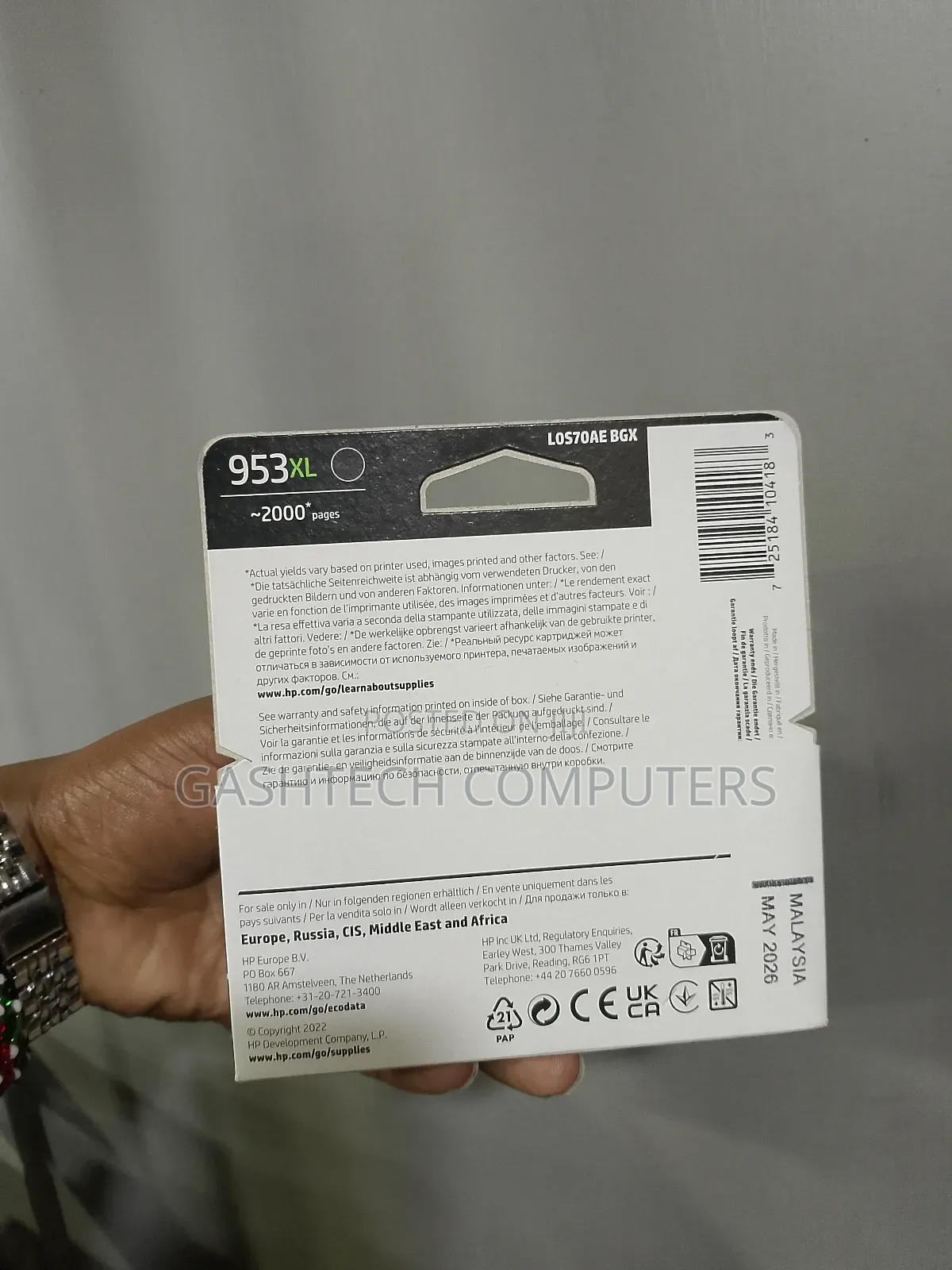 Hp 953xl High Yield Black Original Ink Cartridge