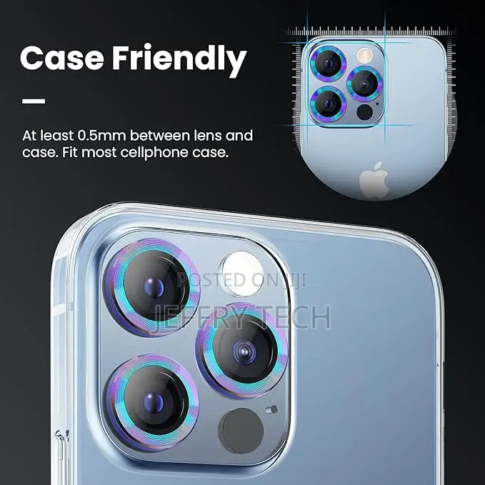 Tensea for iPhone 13 Pro - iPhone 13 Pro Max Camera Lens Protector