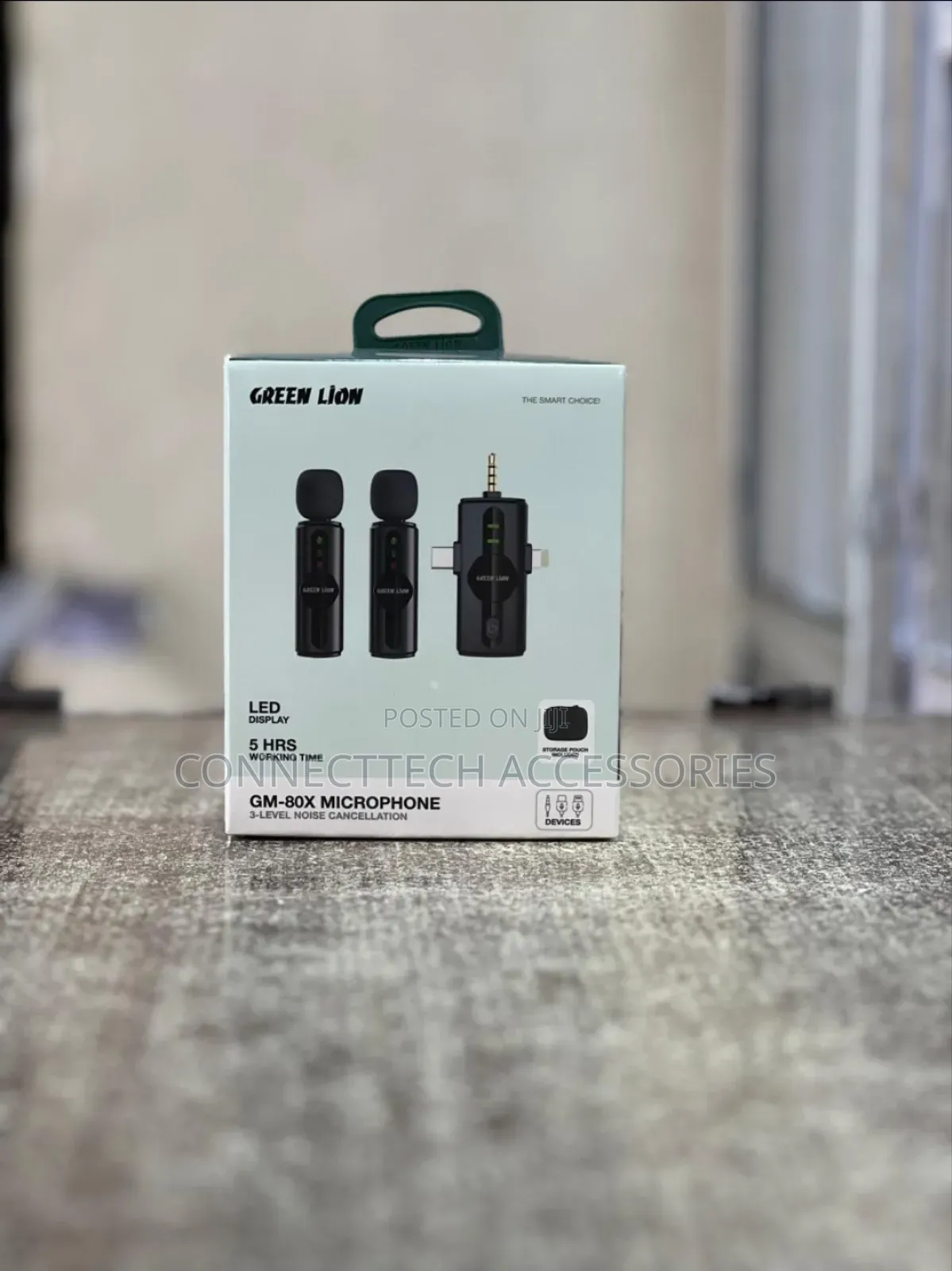 Green Lion Gm-80x Dual Microphone.