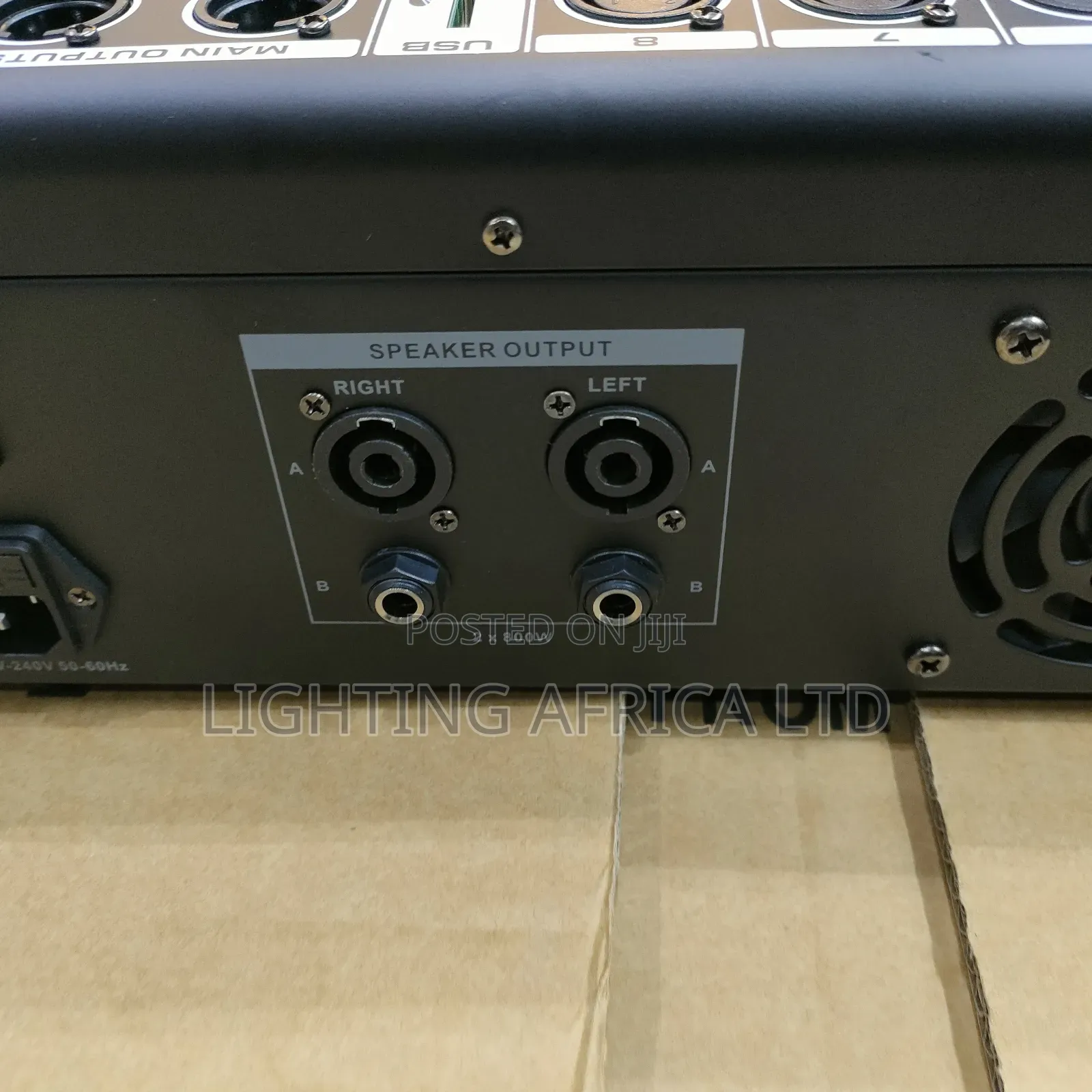 8 Channels Lexen Proffesional Powered Mixer 800w X 2