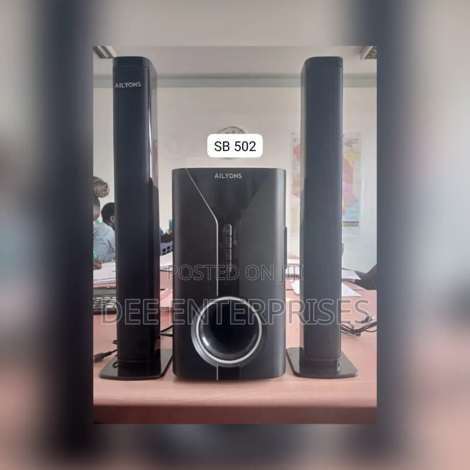 2.1ch Ailyons Sub Woofer System Bt/Usb/Fm Tall Boy(Model of V527)