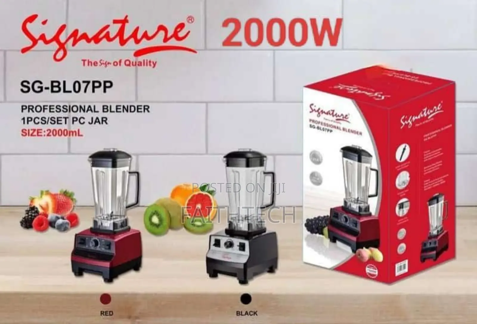 2000watts Signature Heavy Duty Commercial Blender