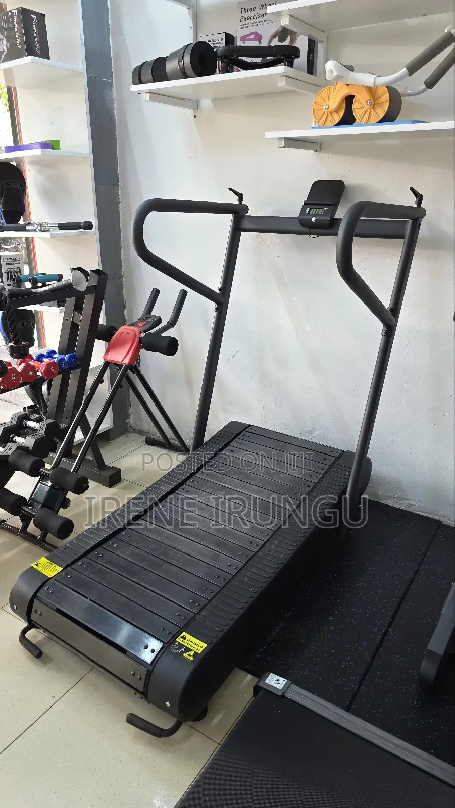 Adjustable Resistance Manual Treadmill