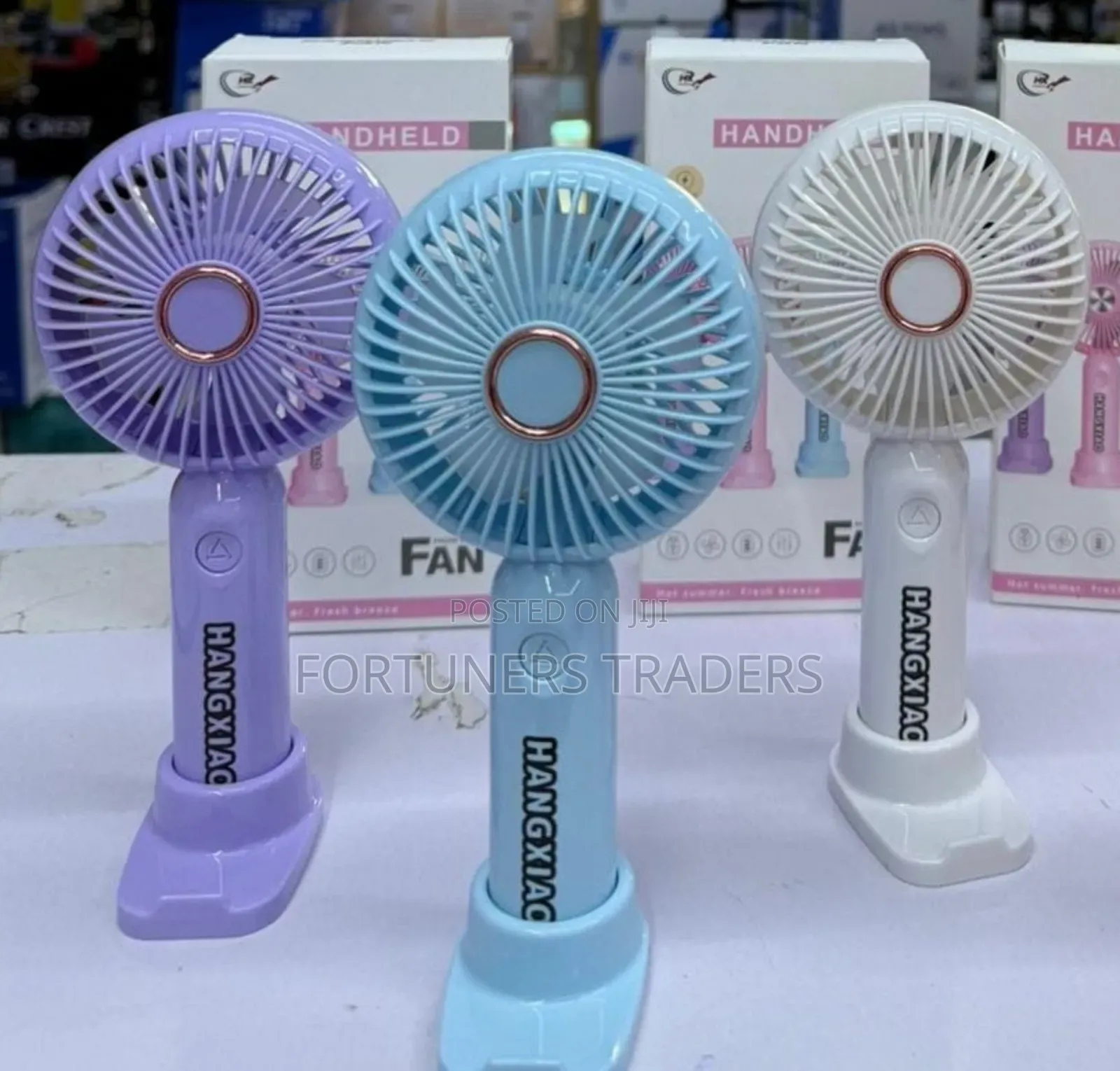 Hand Held Fan/ Portable and Rechargeable Fan