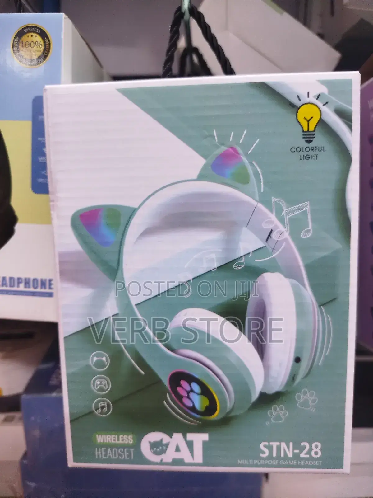 Cat Ear Headphones Ladies/Kids