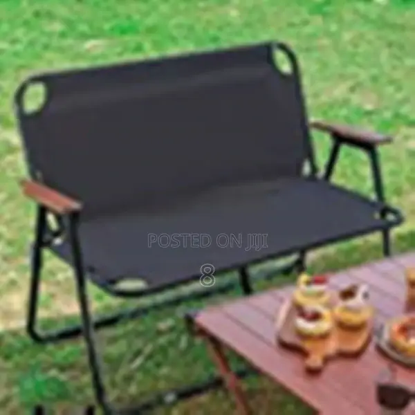 Portable Double Folding Camping Chair – Outdoor Comfort Anywhere