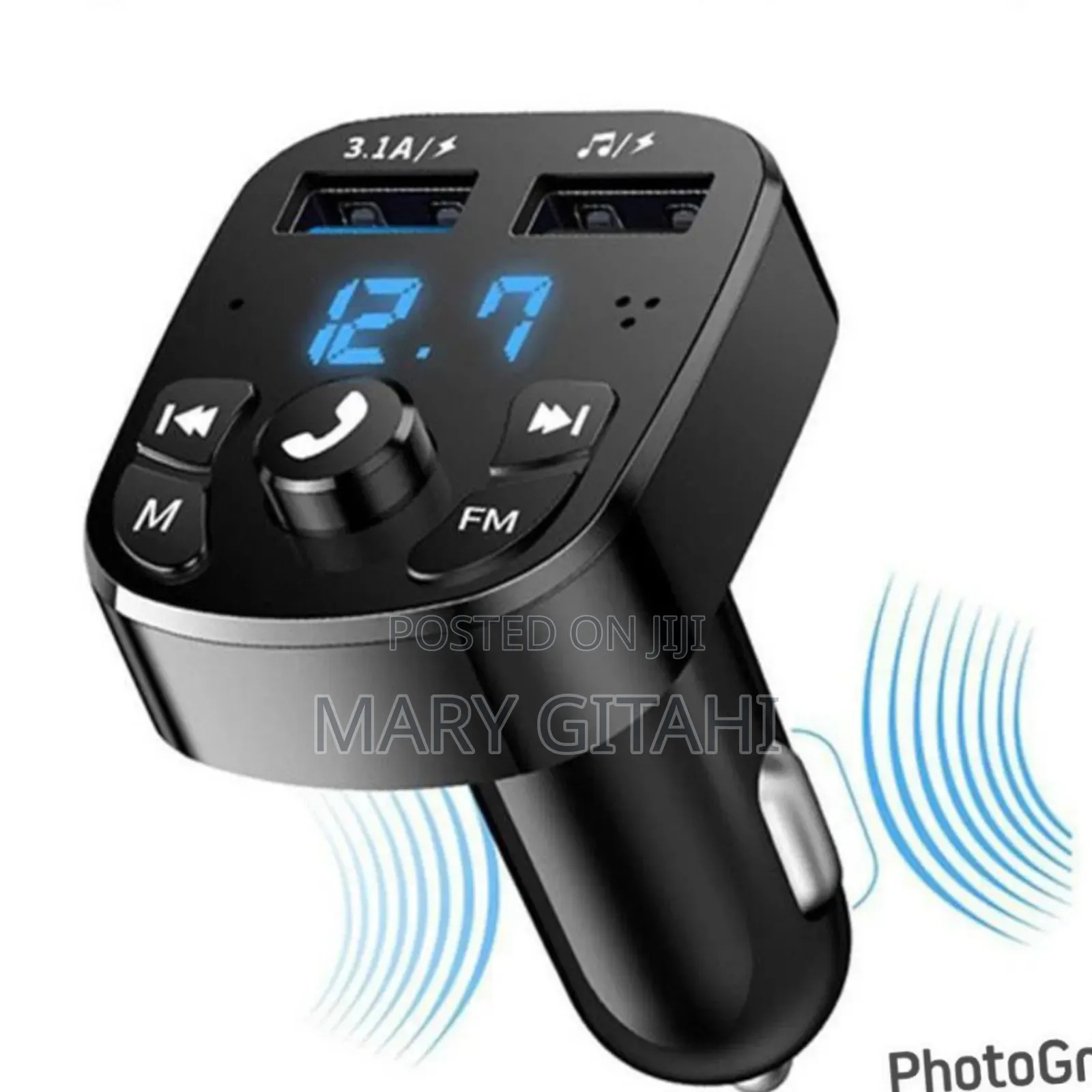 Car Charger Fm Transmitter,Mp3 Player , Hands