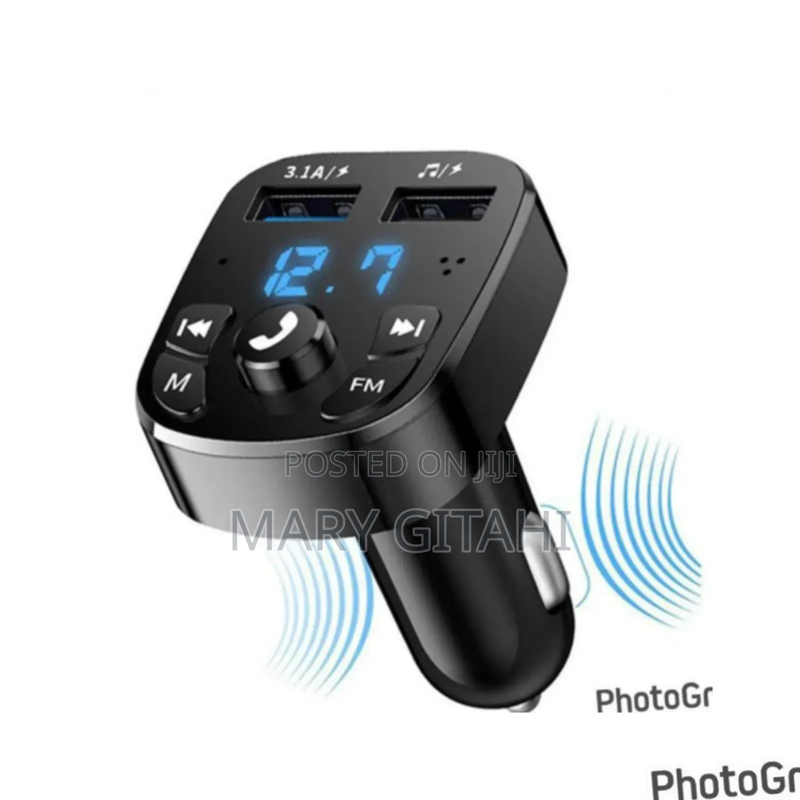 Car Charger Fm Transmitter,Mp3 Player , Hands