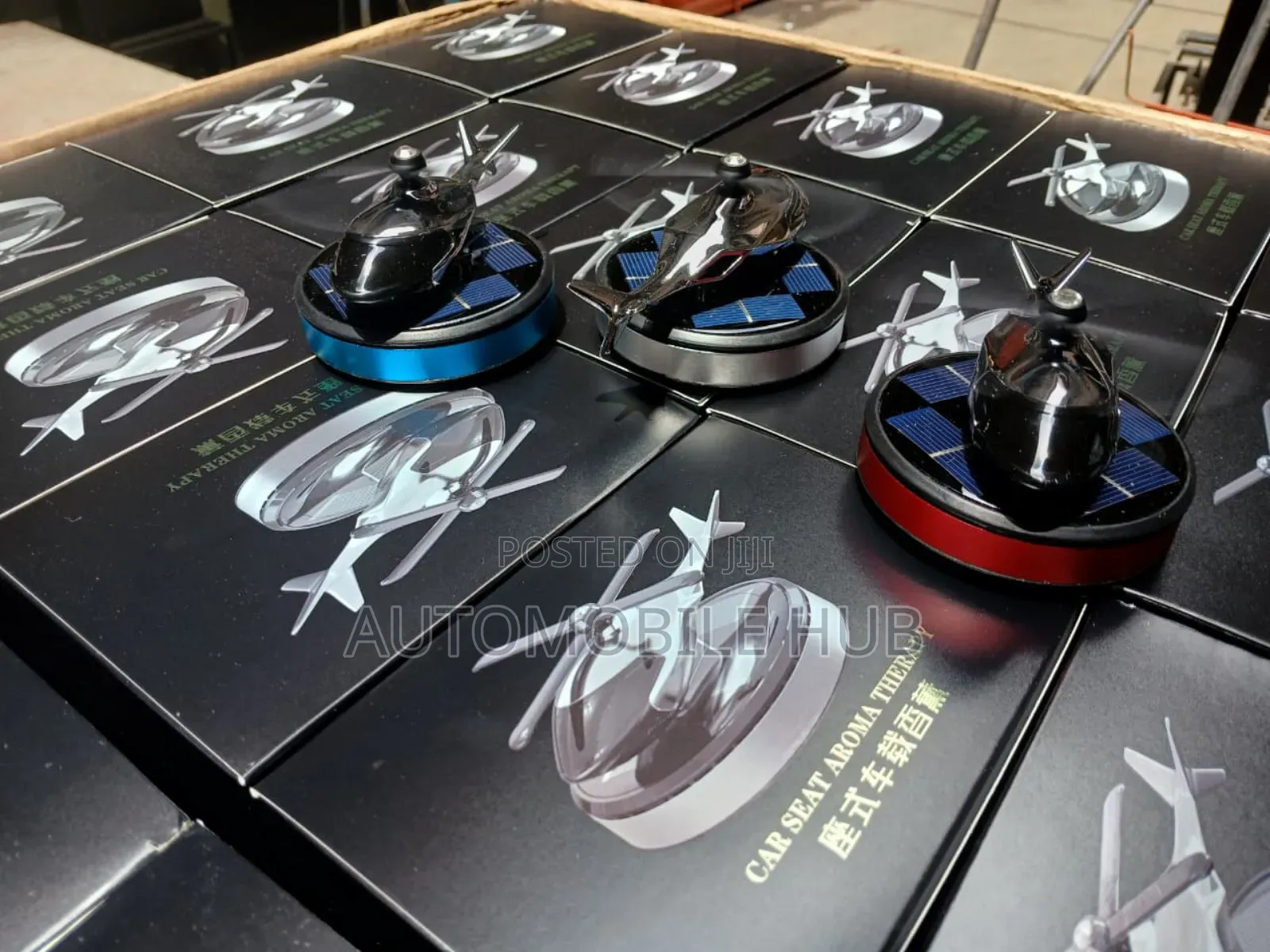 Car Helicopter Solar Perfume - Car Solar Perfume