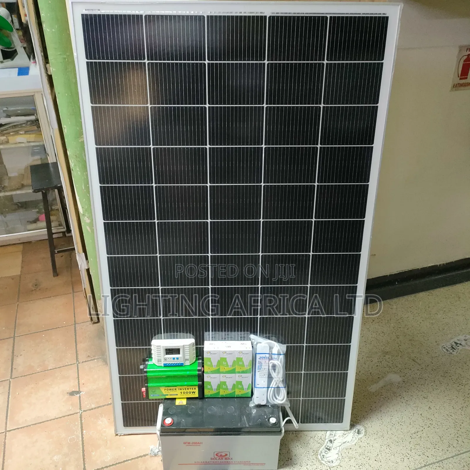 550w Solar - 1000w Inverter - 40a Controller - 200ah Solarmax Battery