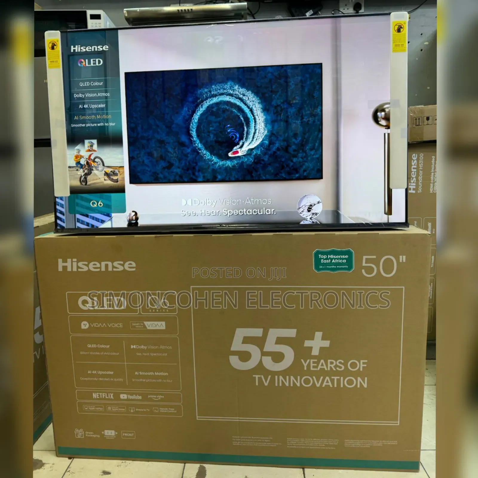 Hisense 50qled [50q6qken) Tv