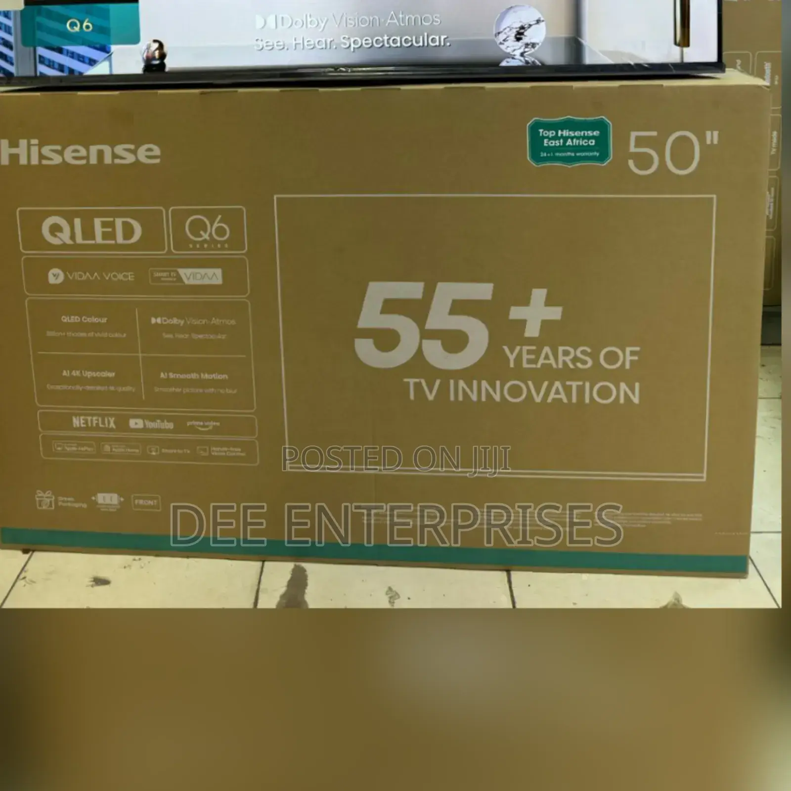 Hisense 55 Inches Qled Frameless Tv
