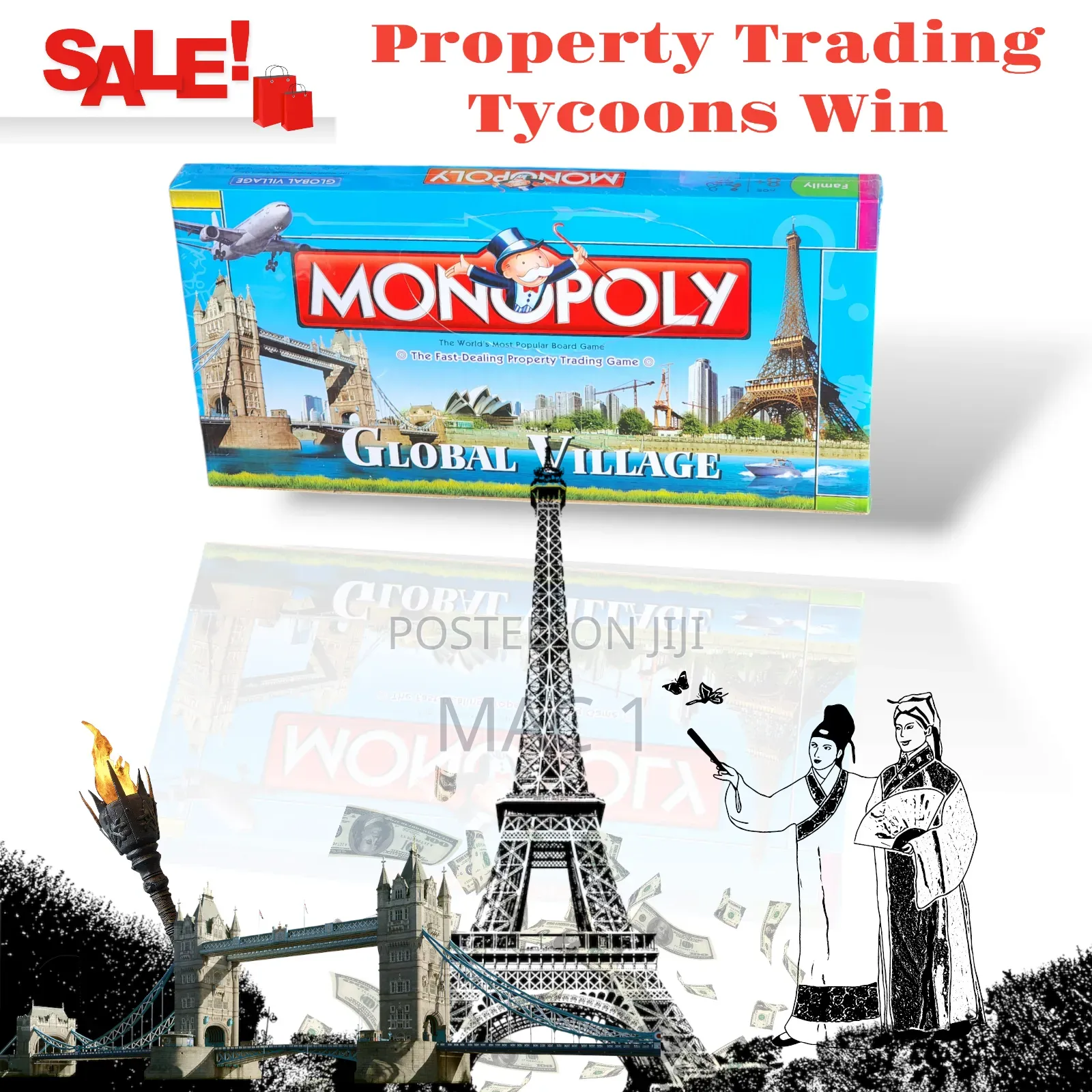 Monopoly Global Village Original High Standard