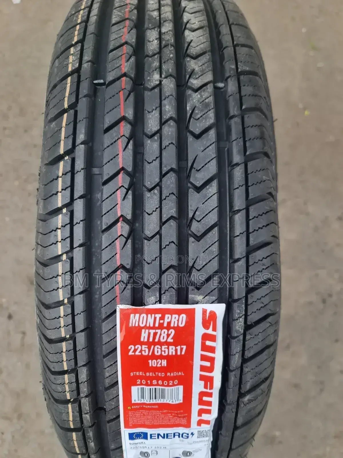 225 /65 R17 Sunfull Tyres (Highway Terrrain)