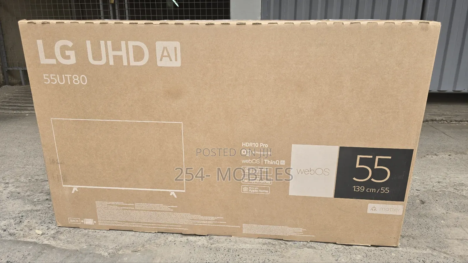 Lg 55 Inch 55ut80 Smart Tv With Ai Sound Hdr10