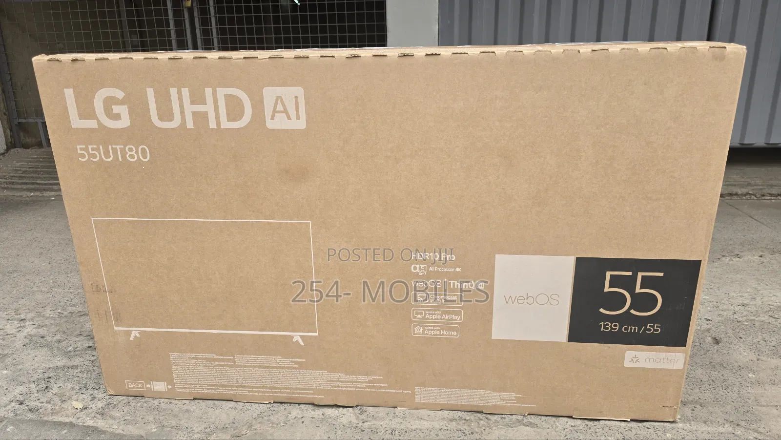 Lg 55 Inch 55ut80 Smart Tv With Ai Sound Hdr10