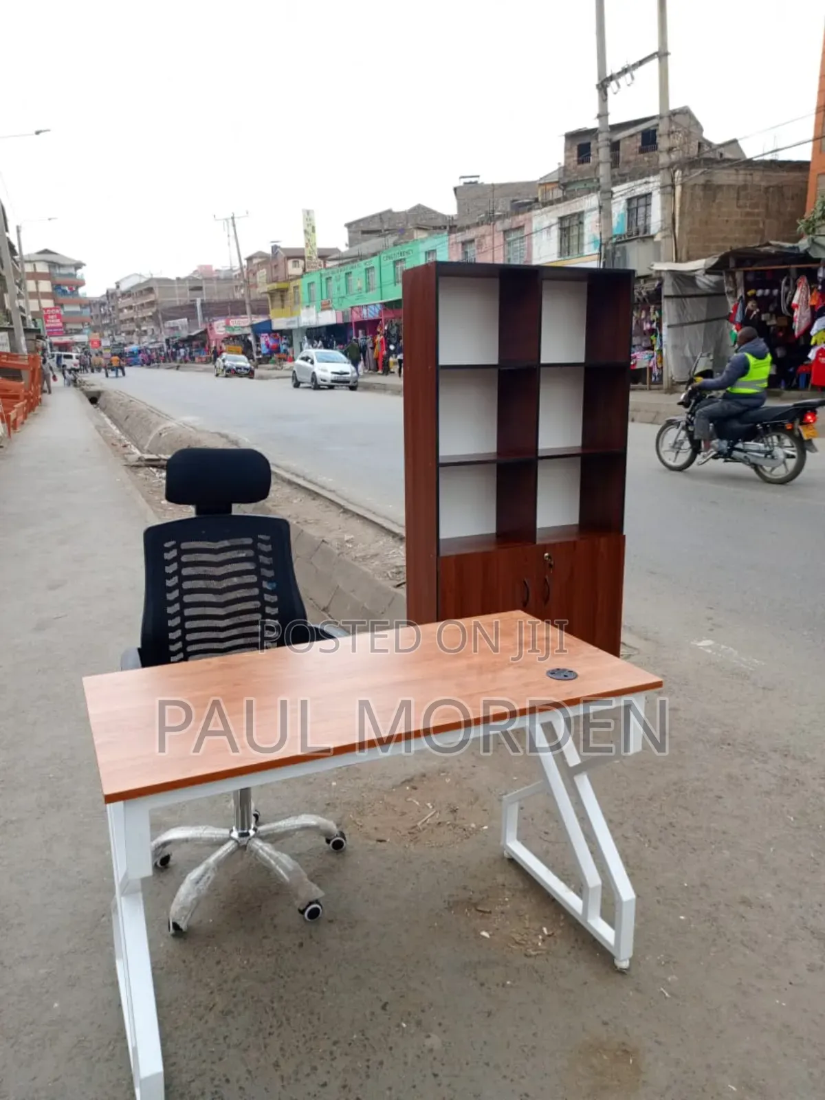Metallic Study Desk (1.2m)