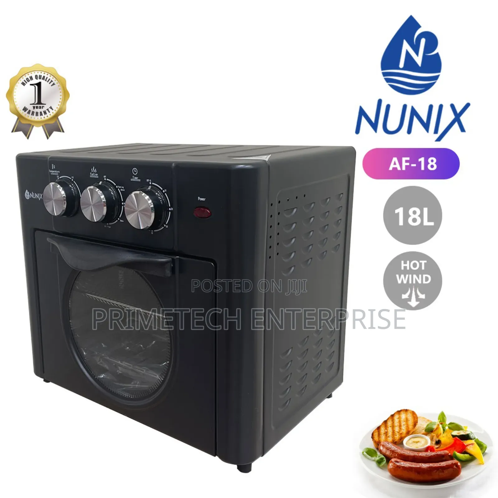 18ltrs Nunix Air Fryer