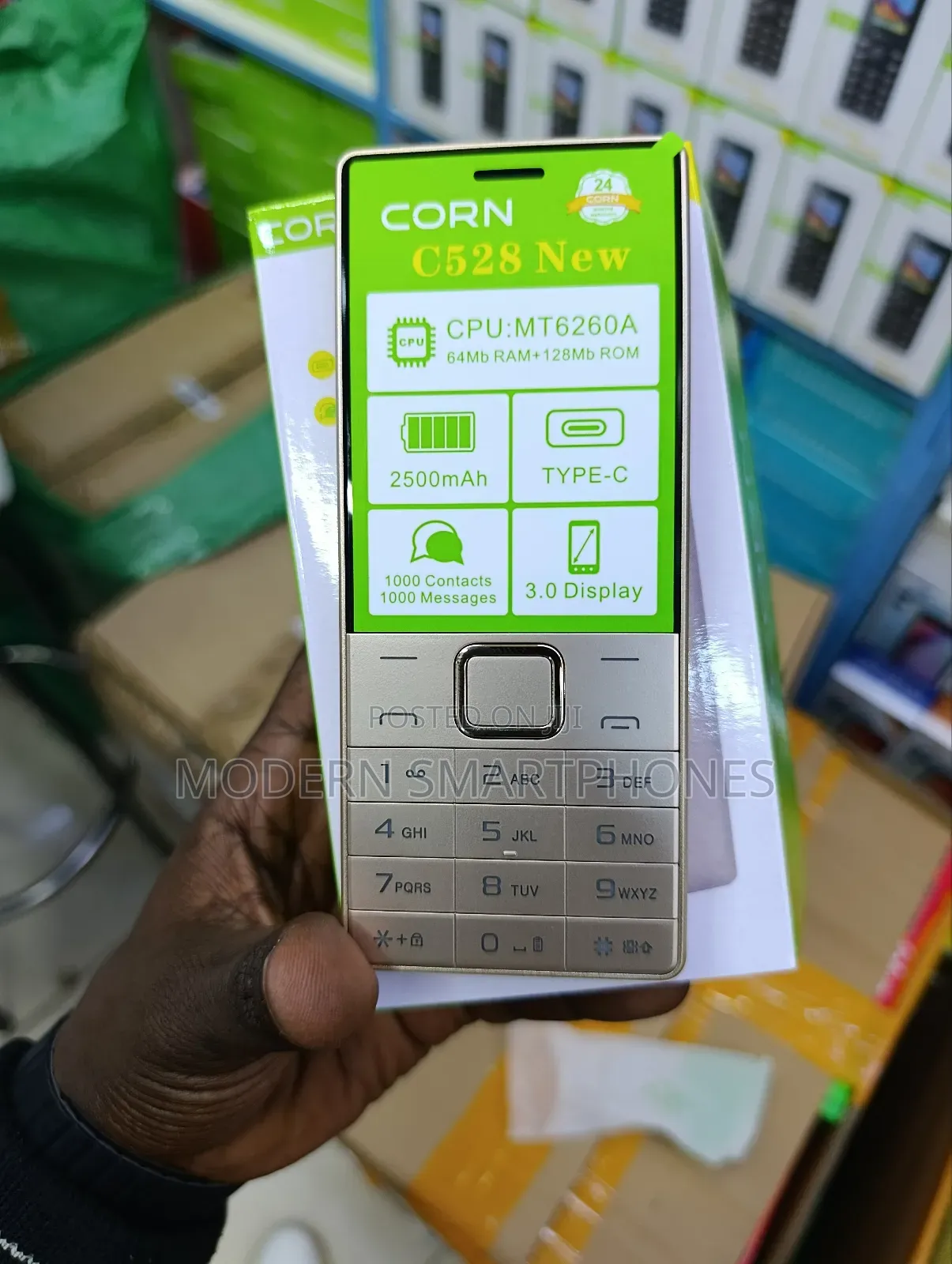 New Mobile Phone Black