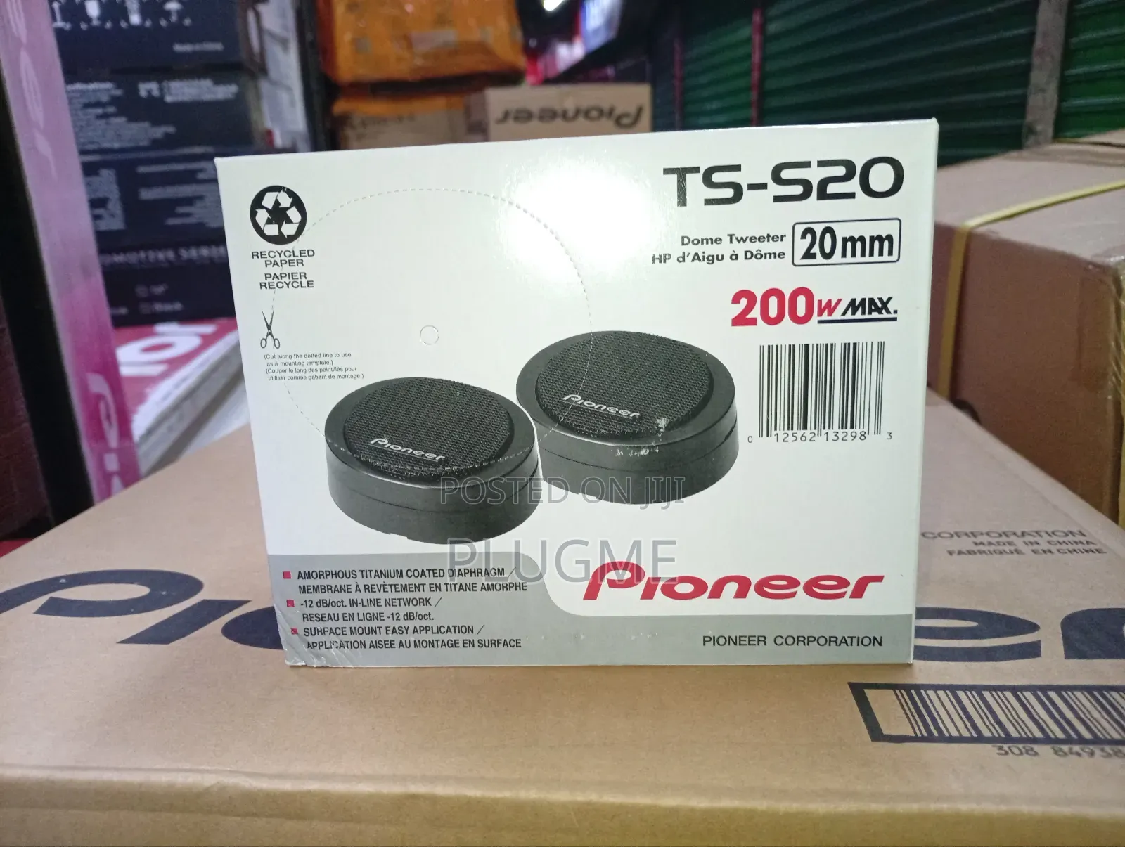 Pioneer Ts-S20 20mm 200w Original Sealed Car Audio Tweeters