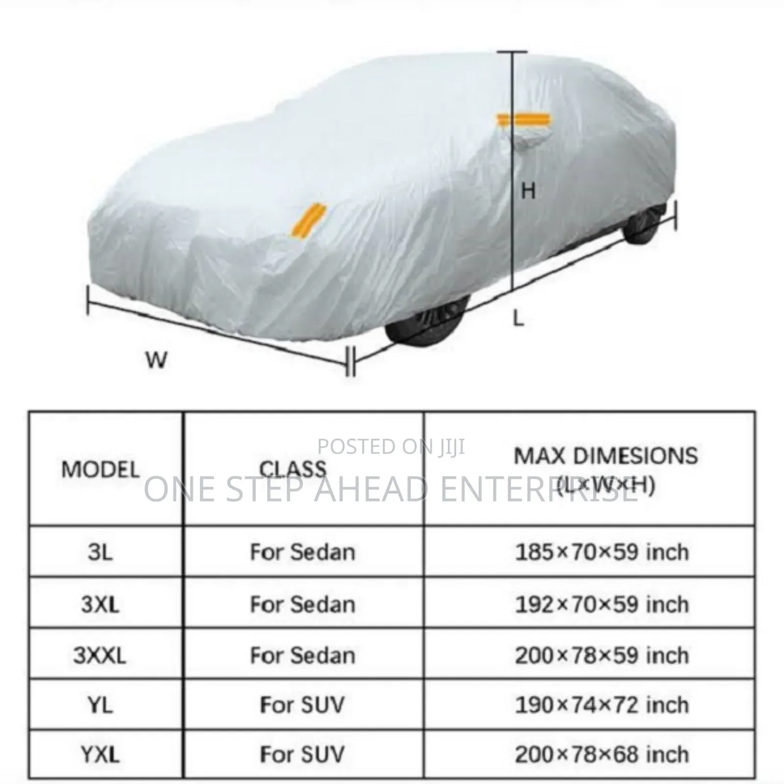 Universal Brand New All Weather Car Cover