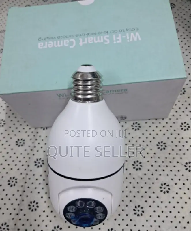Smart Wifi Bulb Camera PTZ With Special Features