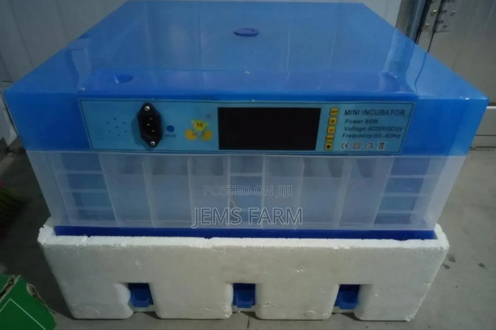 Fully Automatic 128eggs Ac/Dc Incubator With Accessories
