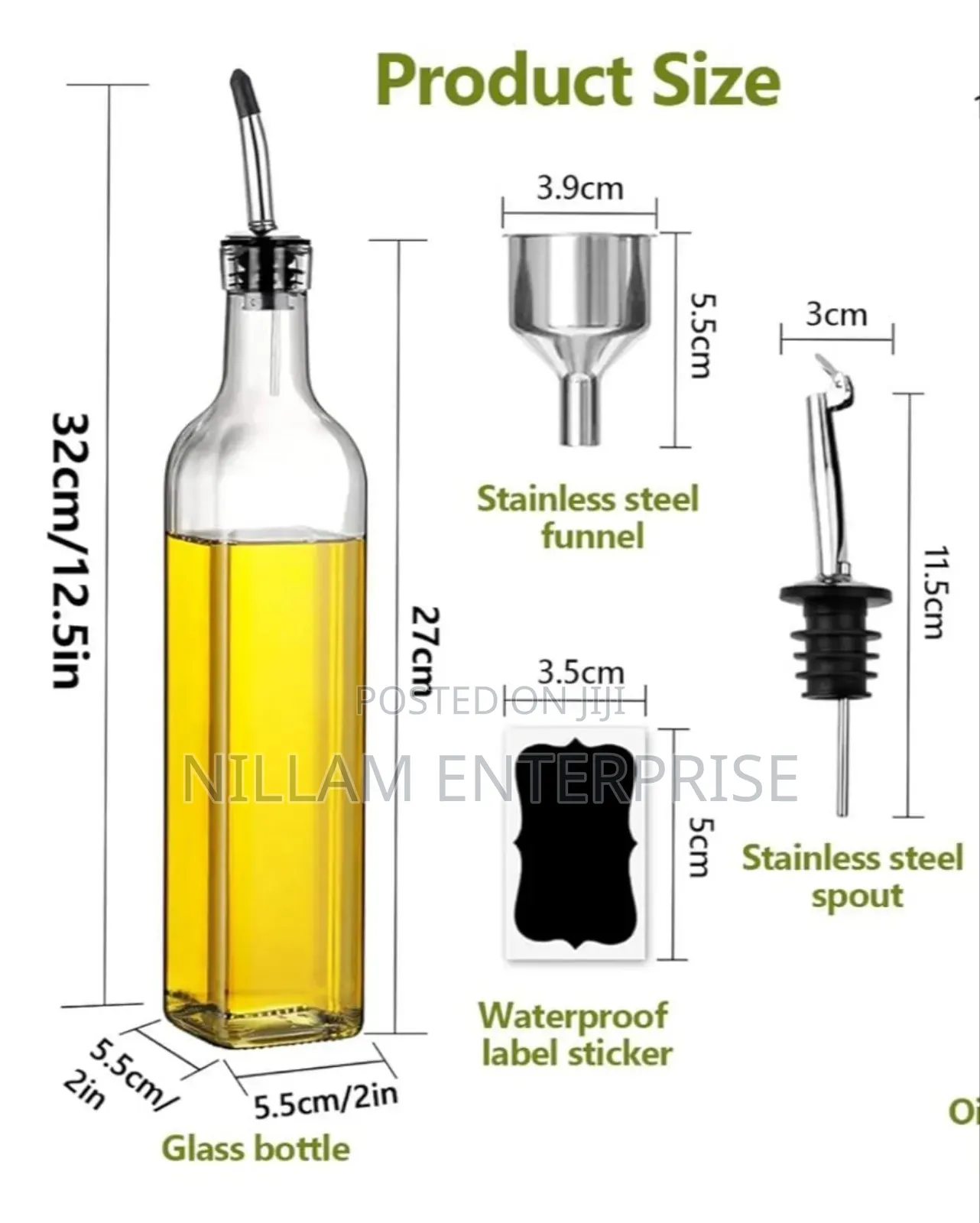 Gift Pack Oil Dispenser Bottle Set