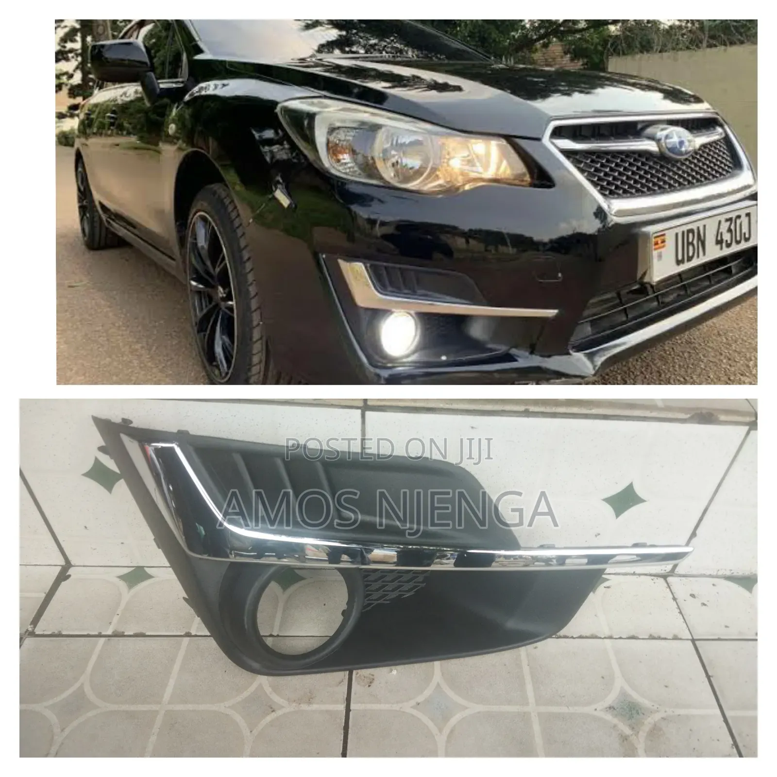 Subaru Impreza N16 Foglights Cover