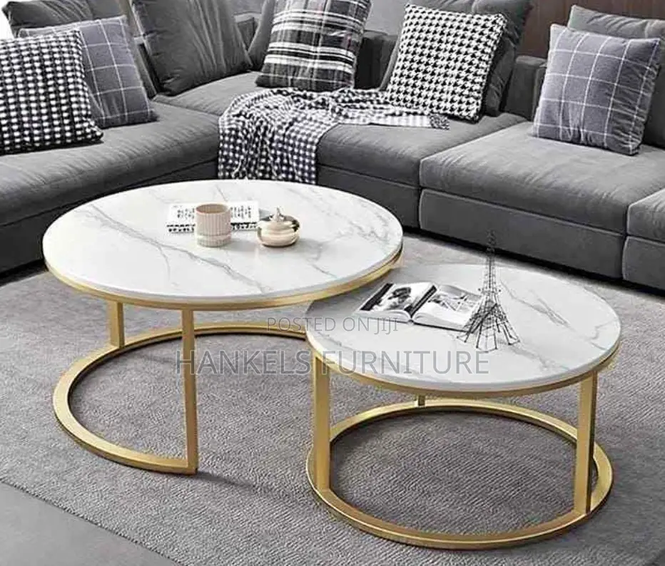 Marble Round Coffee Table (2)