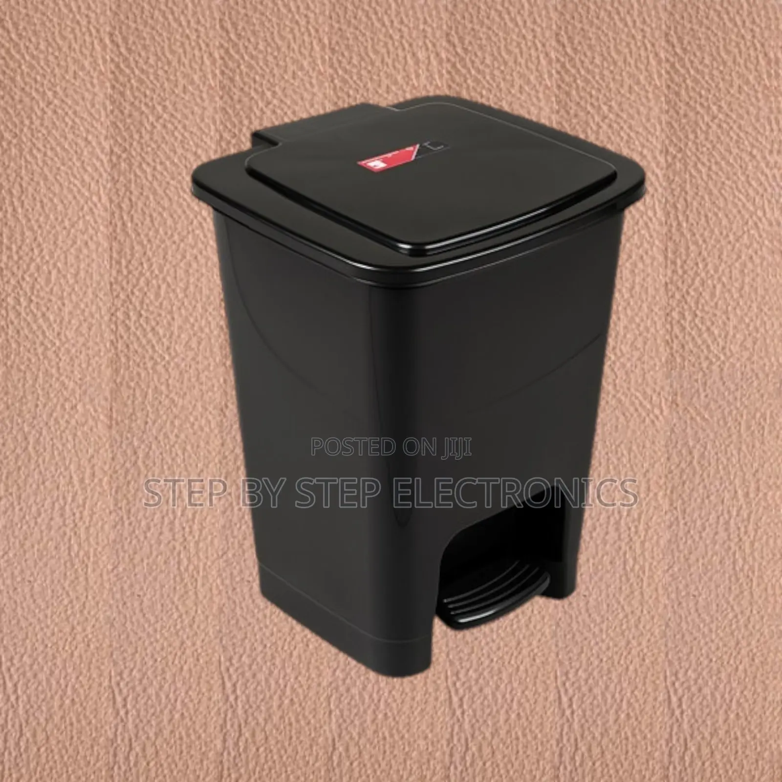 Heavy-Duty 30l Hard Plastic Step Pedal Waste Bin Trash Can