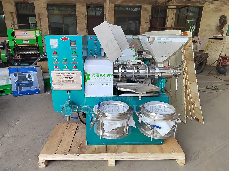 Automatic Oil Press Soybean Peanut Screw Oil Press Kenya for Sale