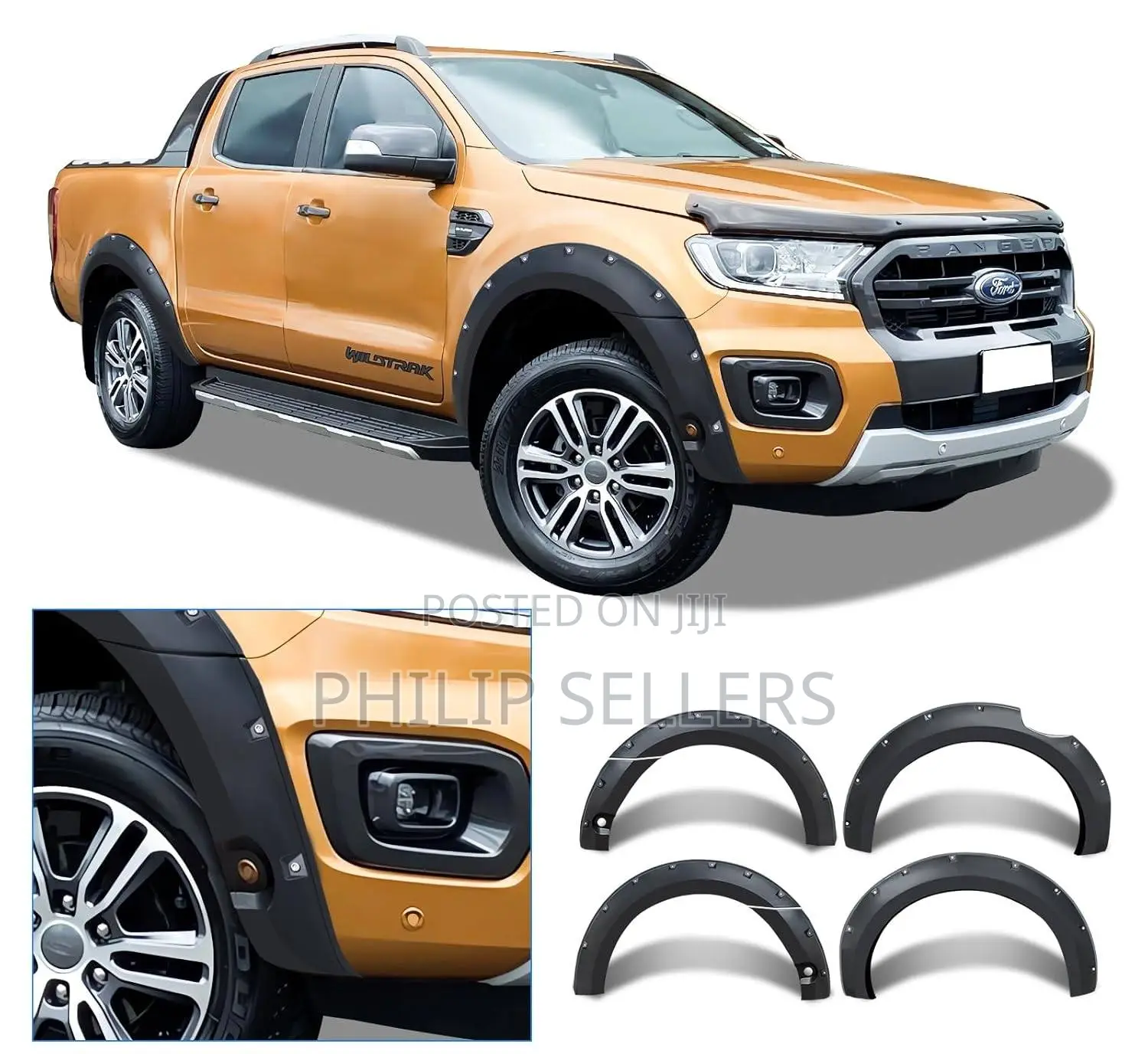 Ford Ranger Fenders Compatible With Ford Ranger Wildtrak