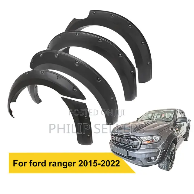 Ford Ranger Super Cab Pocket-Style Fender Flares With Matte