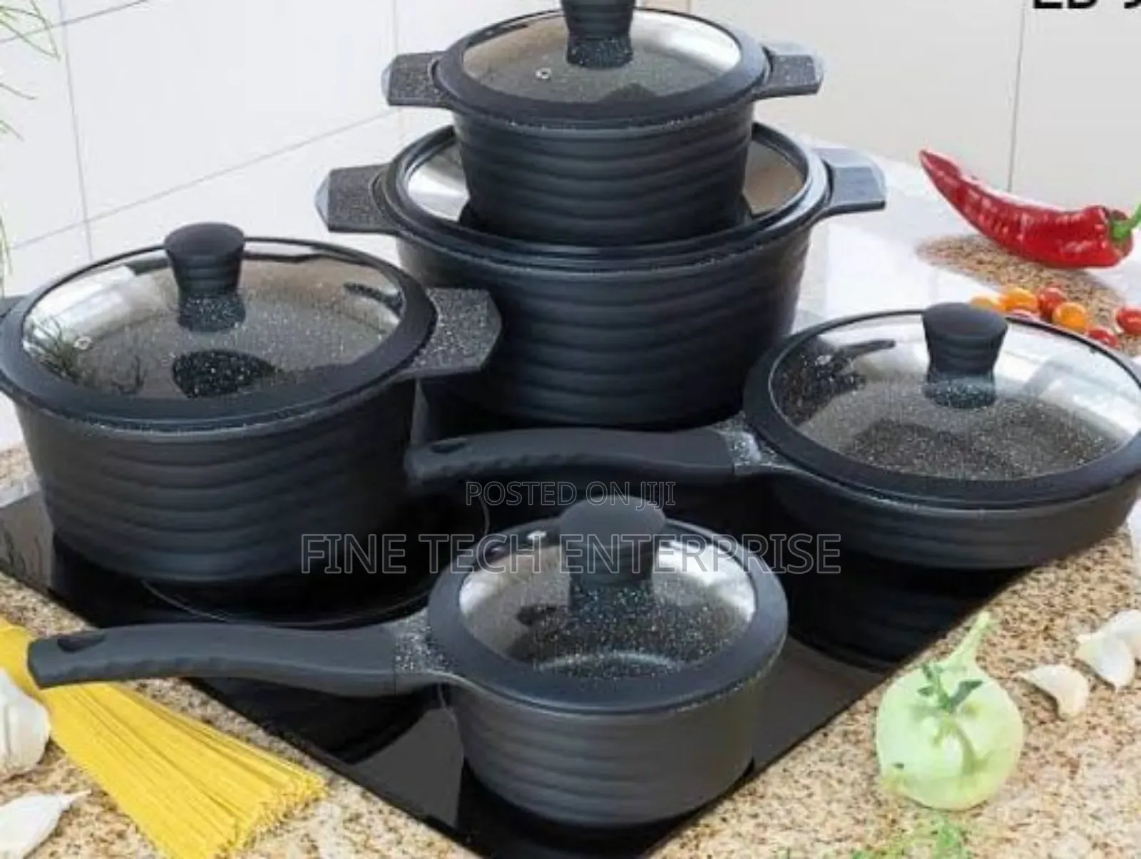10 Pieces Edenberg Nonstick Cookware