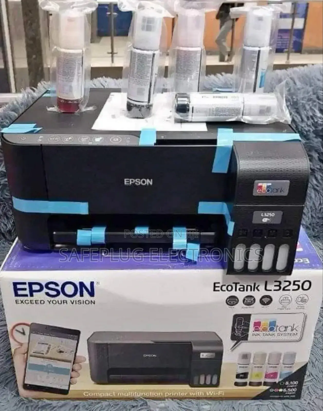 Model: L3250 Epson Multifunctional Printer, Wifi-Enabled