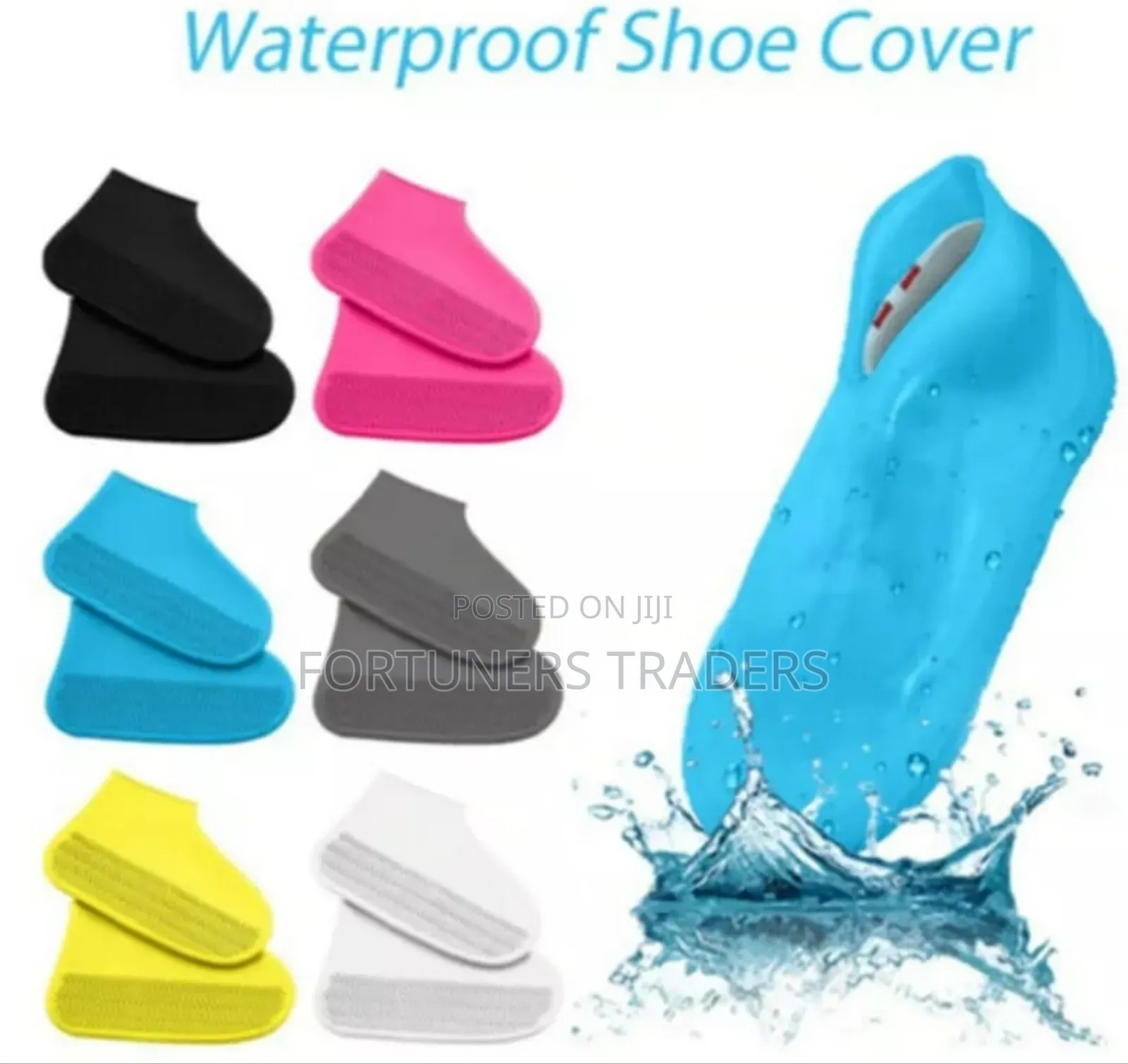 Unisex Silicone Shoe Cover, Waterproof Slip-Resistant Shoe Protector