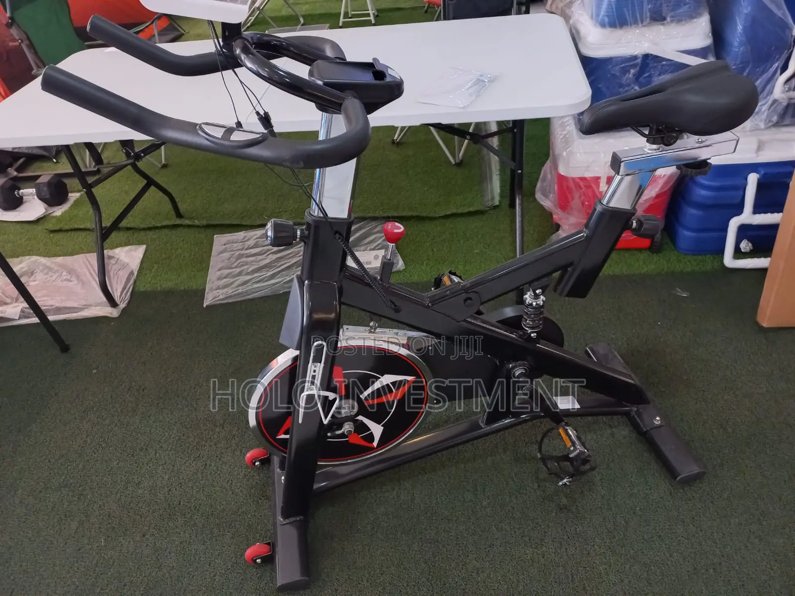 Spin Bike With LCD Display