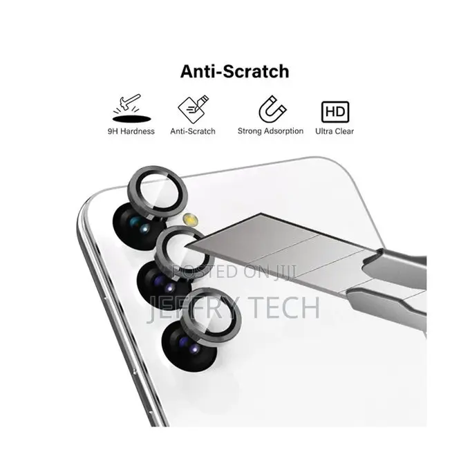 Boaz Metal Ring Camera Lens Protector for Samsung Galaxy S23 Plus