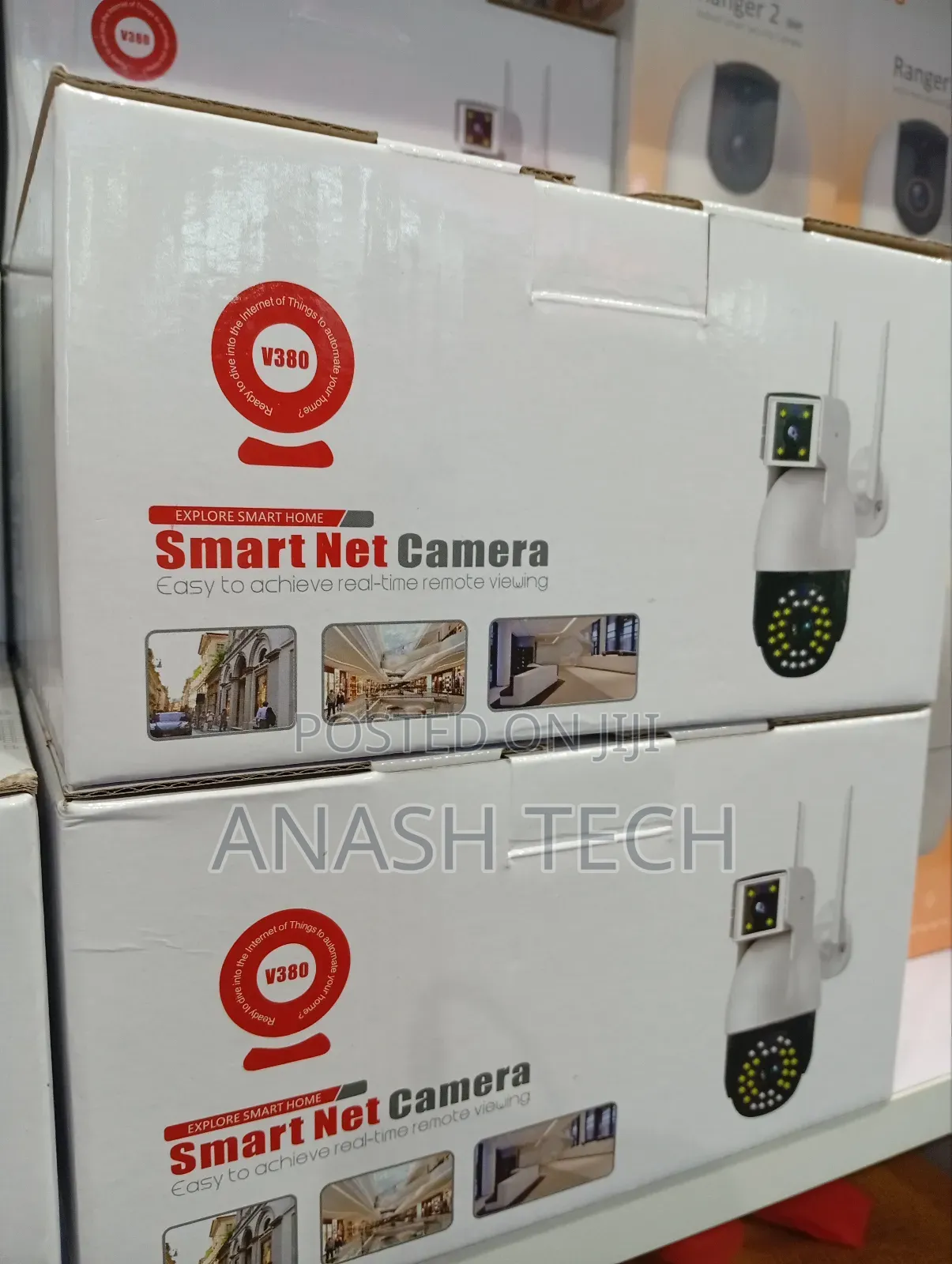 4g V380 Pro New Dual Lens 4mp Camera Wireless
